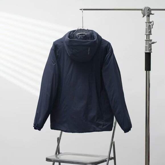 Arc'teryx Navy Blue Lightweight Hooded Jacket - Outdoor & Casual Essential - Picture 2 of 8